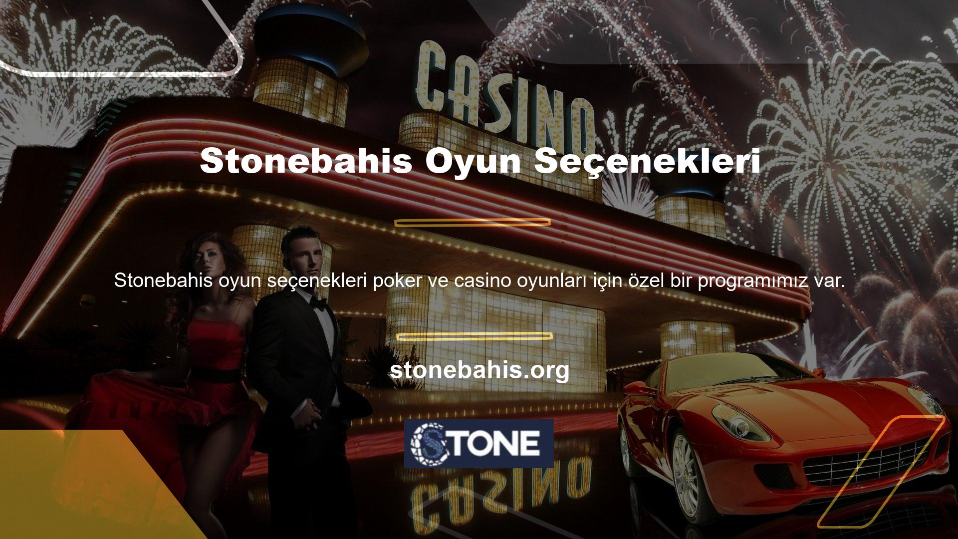 Bu, Stonebahis Casino seçeneklerini indirme ve yükleme seçeneklerinize göre değerlendirebileceğiniz anlamına gelir